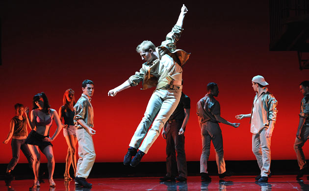 A scene from West Side Story at Sadler's Wells