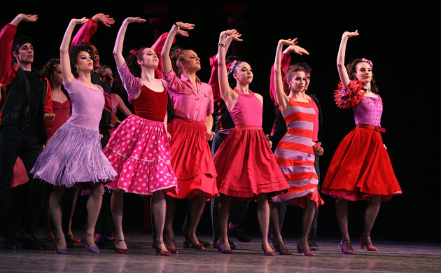 A scene from West Side Story Suite by New York City Ballet
