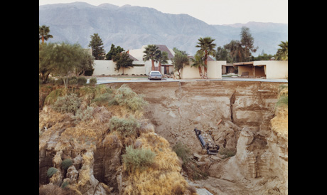 After a Flash Flood, Rancho Mirage, California