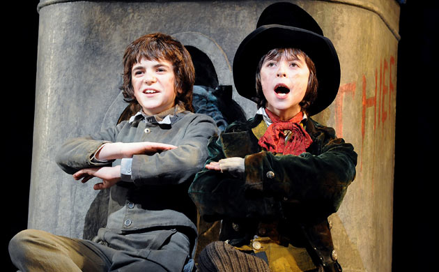 Harry Stott and Robert Madge in Oliver!