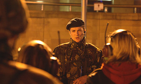 Justin Palmer in Slung Low's Beyond the Frontline