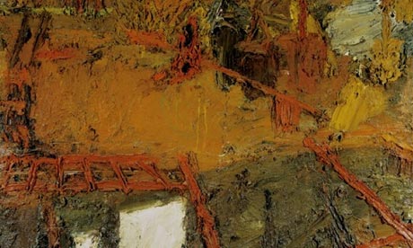 Frank Auerbach, Rebuilding the Empire Cinema, Leicester Square (1962)