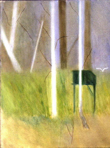 Craigie Aitchison: Pigeon House, Tulliallan by Craigie Aitchison