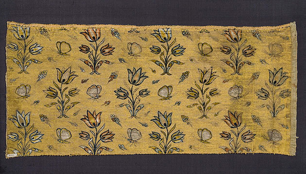 Shah Abbas: Silk-velvet textile