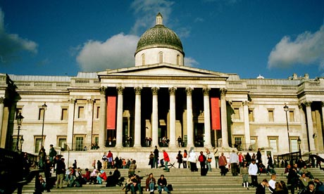 London  Galleries on The National Gallery In London  Photograph  Eamonn Mccabe Guardian