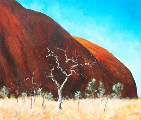 Mallett's palette: Mallet's palette: Ayers Rock