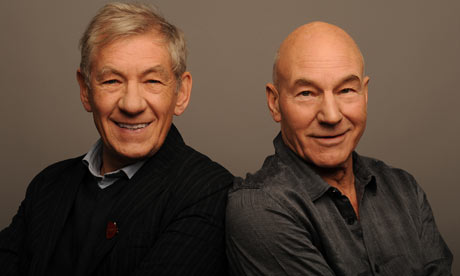 Ian McKellen and Patrick Stewart