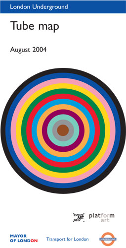 Tube map art: Emma Kay's You Are In London