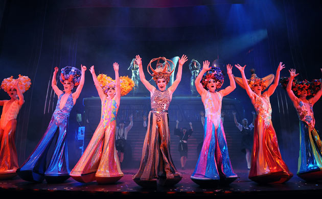 Priscilla Queen of the Desert at the Palace theatre