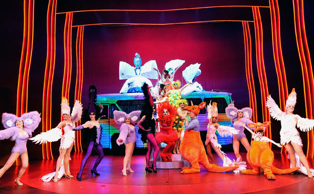 Priscilla Queen of the Desert at the Palace theatre