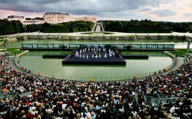 The English National Ballet performs Swan Lake at Versailles
