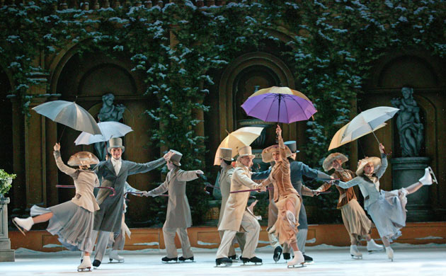 The Imperial Ice Stars perform Swan Lake