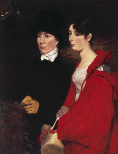Constable's portraits: Anne and Mary Constable, 1814 by John Constable