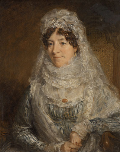 Constable's portraits: Mrs Edwards, c1818 by John Constable