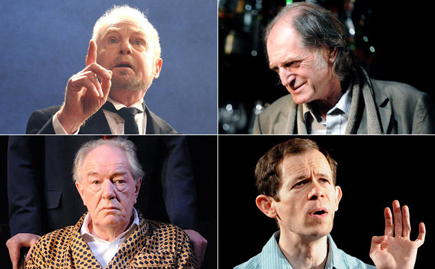 The nominees for best actor at the Olivier awards