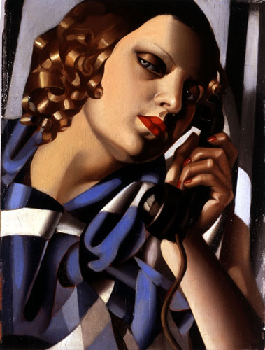 Week in art : Tamara de Lempicka, Le telephone II (The Telephone II), 1930