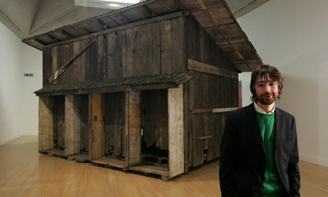 2005 Turner prize winner Simon Starling and his work, Shedboatshed
