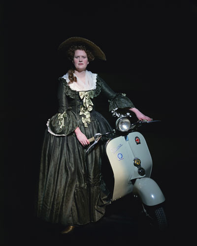 Tom Hunter: Lady and Vespa, Tom Hunter, Museum of London