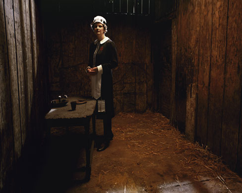 Tom Hunter: Tom Hunter, Museum of London, 18th century prison cell and woman