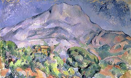 Cezanne: Mont Sainte-Victoire Seen from la Route du Tholonet