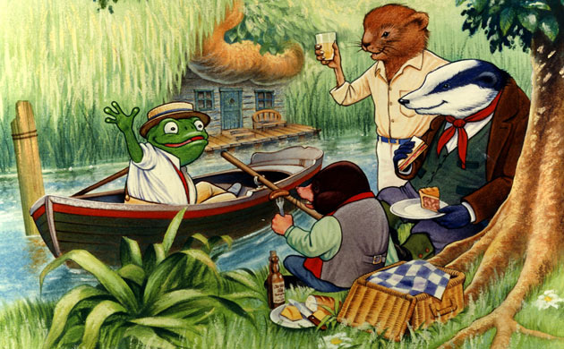 the wind in the willows portrait