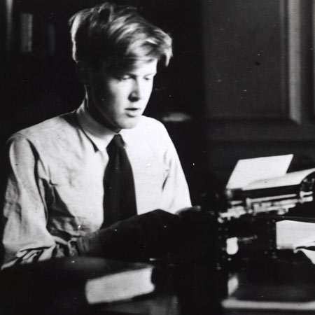 Alan Bennett at Oxford in 1955