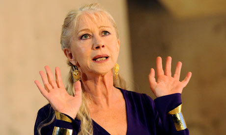 Helen Mirren in Phedre at the National Theatre