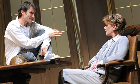 Ed Stoppard and Samantha Bond in Arcadia at the Duke of York's theatre