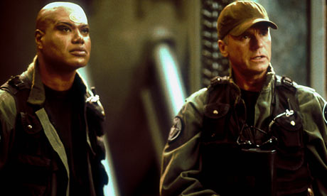 Stargate SG1 Christopher Judge and Richard Dean Anderson