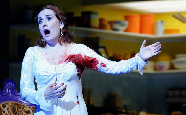 Janis Kelly in Prima Donna at the Palace theatre in Manchester