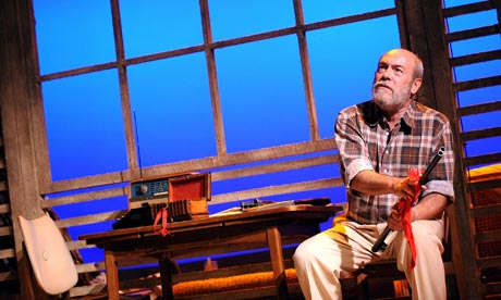 James Graeme as Ernest Hemingway in Too Close to the Sun at the Comedy theatre in London