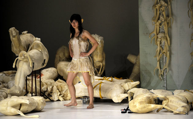 The Deer House, written and directed by Belgian Jan Lauwers, at the Avignon theatre festival