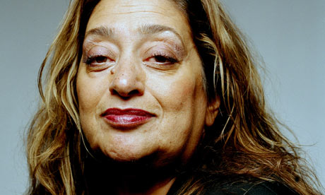 Young Zaha Hadid