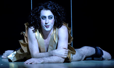 Alan Cumming in a New York production of The Bacchae in 2008