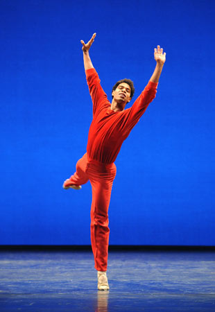 Carlos Acosta in Suite of Dances at the Manchester international festival