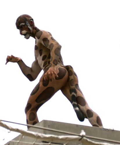 Plinthwatch on Flickr: Cat man on the fourth plinth