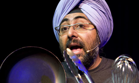 Hardeep Singh Kohli in The Nearly Naked Chef at the Gilded Balloon, Edinburgh