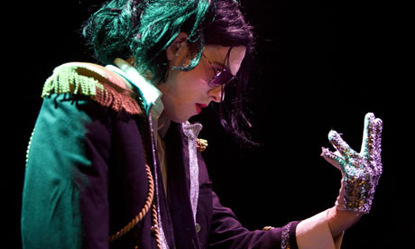 Michael Jackson at The Gates Of Heaven And Hell, at the Underbelly in Edinburgh