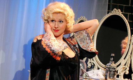 Abi Titmuss performs in Two-Way Mirror at the Courtyard theatre at the Theatre Museum in 2006