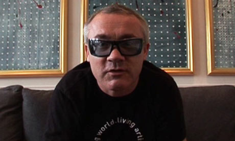British artist Damien Hirst