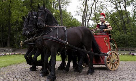 One of the performers in Ben Hur Live at the O2 arena