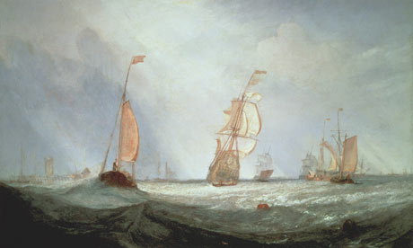 Helvoetsluys (1832) by JMW Turner, at Tate Britain