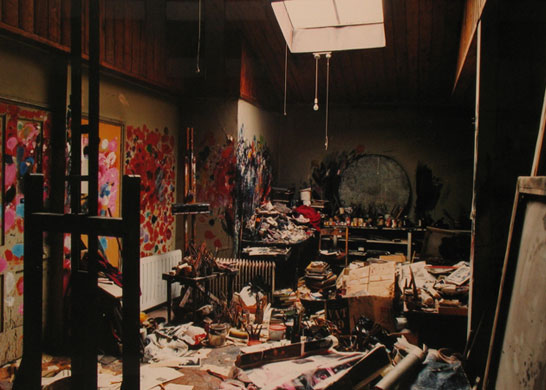 Compton Verney - studios: 7 Reece Mews, Francis Bacon's Studio