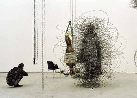 Compton Verney - studios: Antony Gormley's Studio by Gautier Deblonde