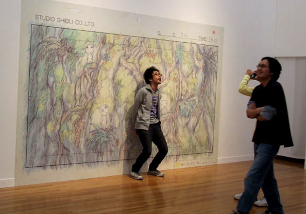 Niamh Heery, at the Studio Ghibli retrospective