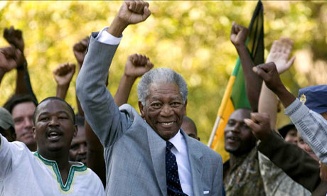 Morgan Freeman in Invictus