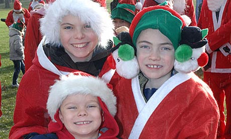santa run