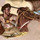 Alexander the Great During Battle