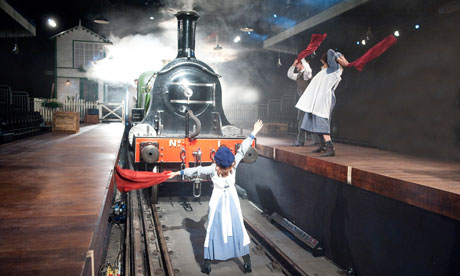 The Railway Children, showing for a little while longer at Waterloo's old Eurostar terminal.