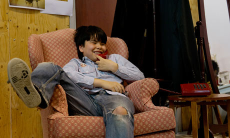 One of the cast of Fevered Sleep's On Ageing, which showed at the Young Vic this autumn.